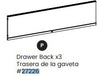 Drawer Back