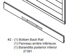 Back Bottom Rail 22