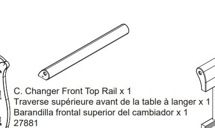 Changer Front Top Cap Rail