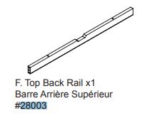 Top Back Rail