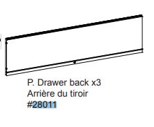 Drawer Back