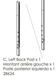 Back Left Post 22