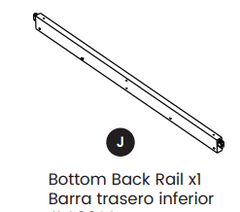 Bottom Back Rail