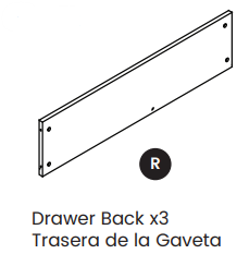 Drawer Back