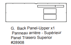 Upper Back Panel