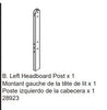 Left Head Post 1