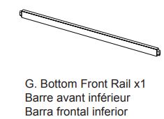 Bottom Front Rail