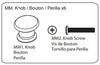 Hardware Kit W/knobs