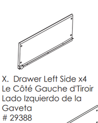 Left Drawer Side