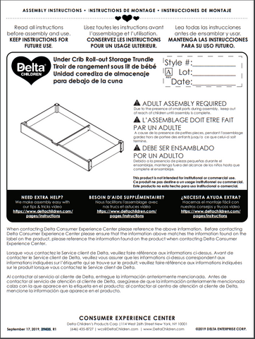Assembly Instructions