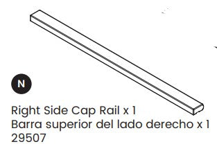 Right Side Cap Rail
