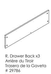 Drawer Back