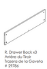 Drawer Back
