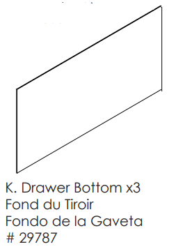 Drawer Bottom