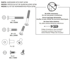 Hardware Kit Toddler Bed