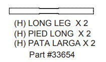 Long Leg | Delta Children Parts
