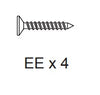 Metal Screw- Part Ee-tt541 Art Desk