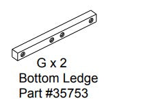 Part G - Bottom Ledge 1