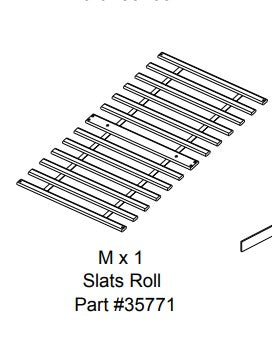 Part M - Slats Set 1