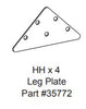 Part Hh - Leg Plate New Version 1