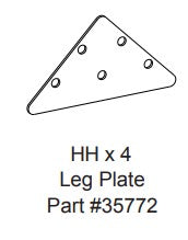 Part Hh - Leg Plate New Version 1