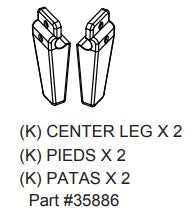 Center Support Leg