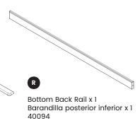 BACK BOTTOM RAIL 14
