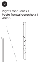 RIGHT FRONT POST