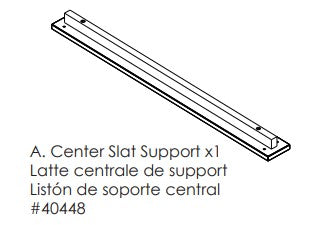 Center Slat Support