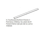 Footboard Bottom Panel 1