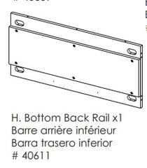 Back Bottom Rail