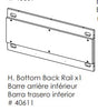 Back Bottom Rail