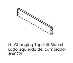 Changer Left Rail