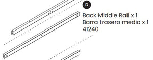 Back Middle Rail 14