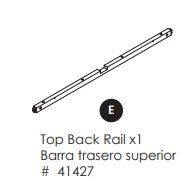 Top Back Rail
