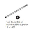 Top Back Rail