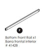 Bottom Front Rail