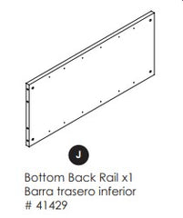 Bottom Back Rail