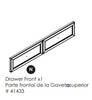 Top Drawer Front