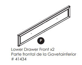 Lower Drawer Front