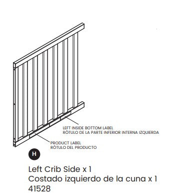 Left Crib Side 1