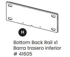 Bottom Back Rail