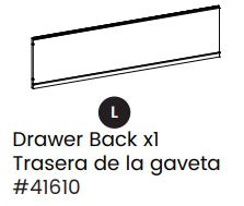Drawer Back