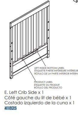 Left Crib Side 1