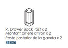 Drawer Back Post 1