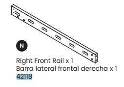 Right Front Rail