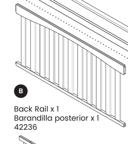 BACK RAIL
