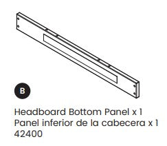 Headboard Bottom Panel