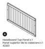 Headboard Top Panel