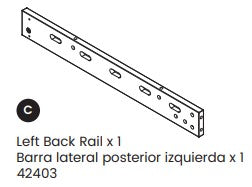 Left Back Rail